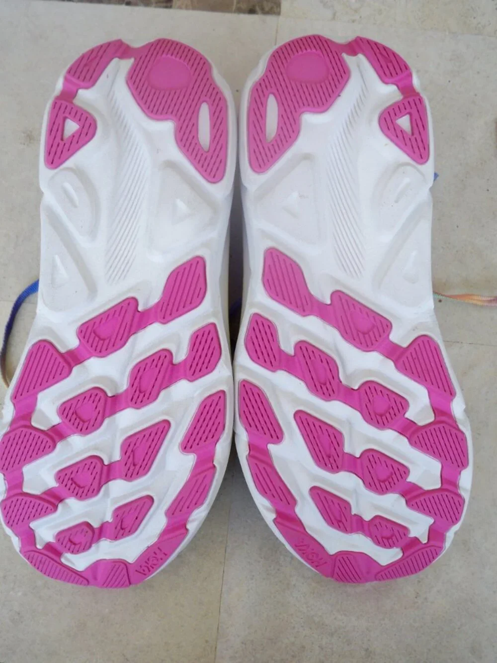 HOKA HOKAS WOMENS SIZE 8B LIKE NEW RAINBOW BLACK - Picture 7 of 13